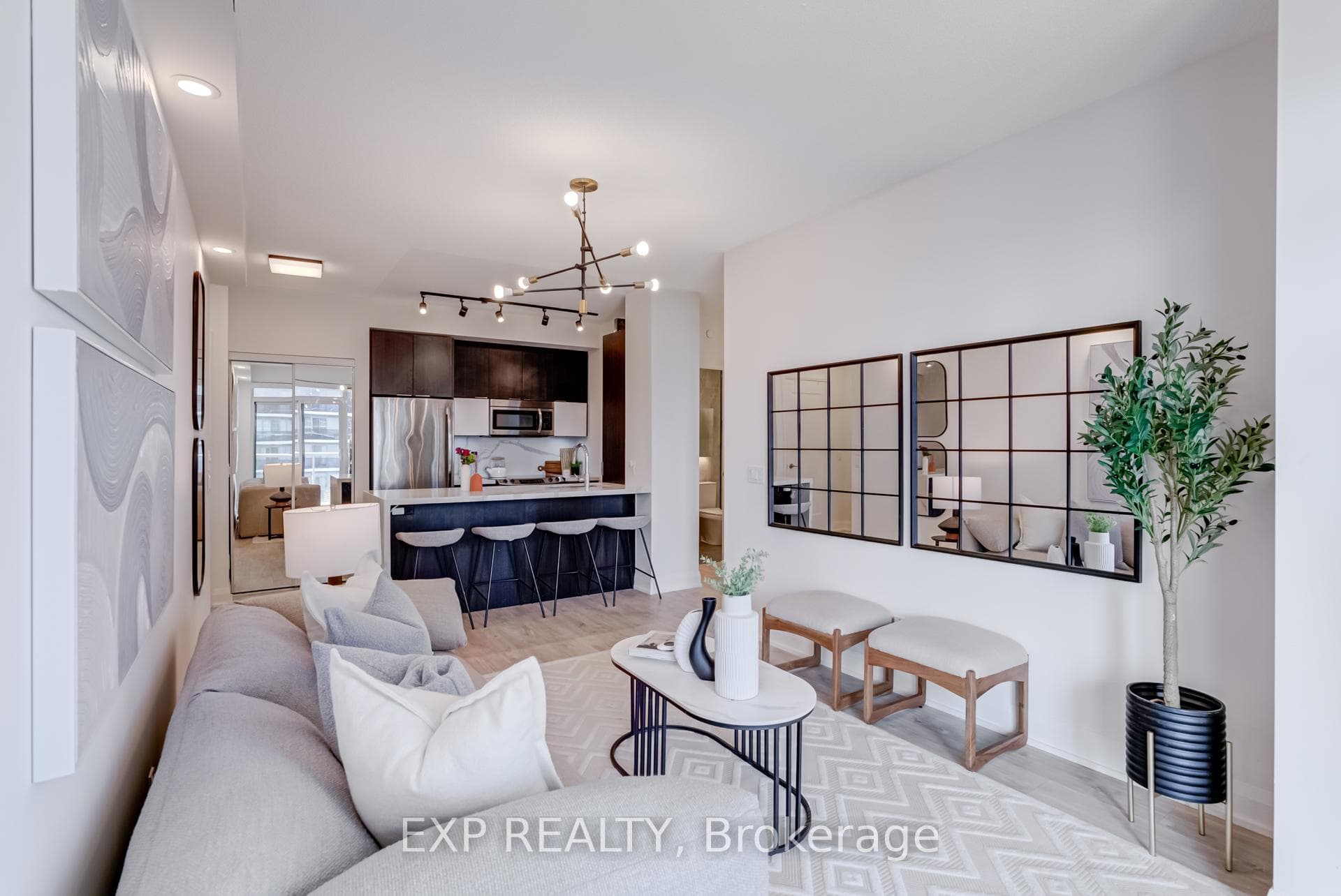 Spacious Open Concept Living Space