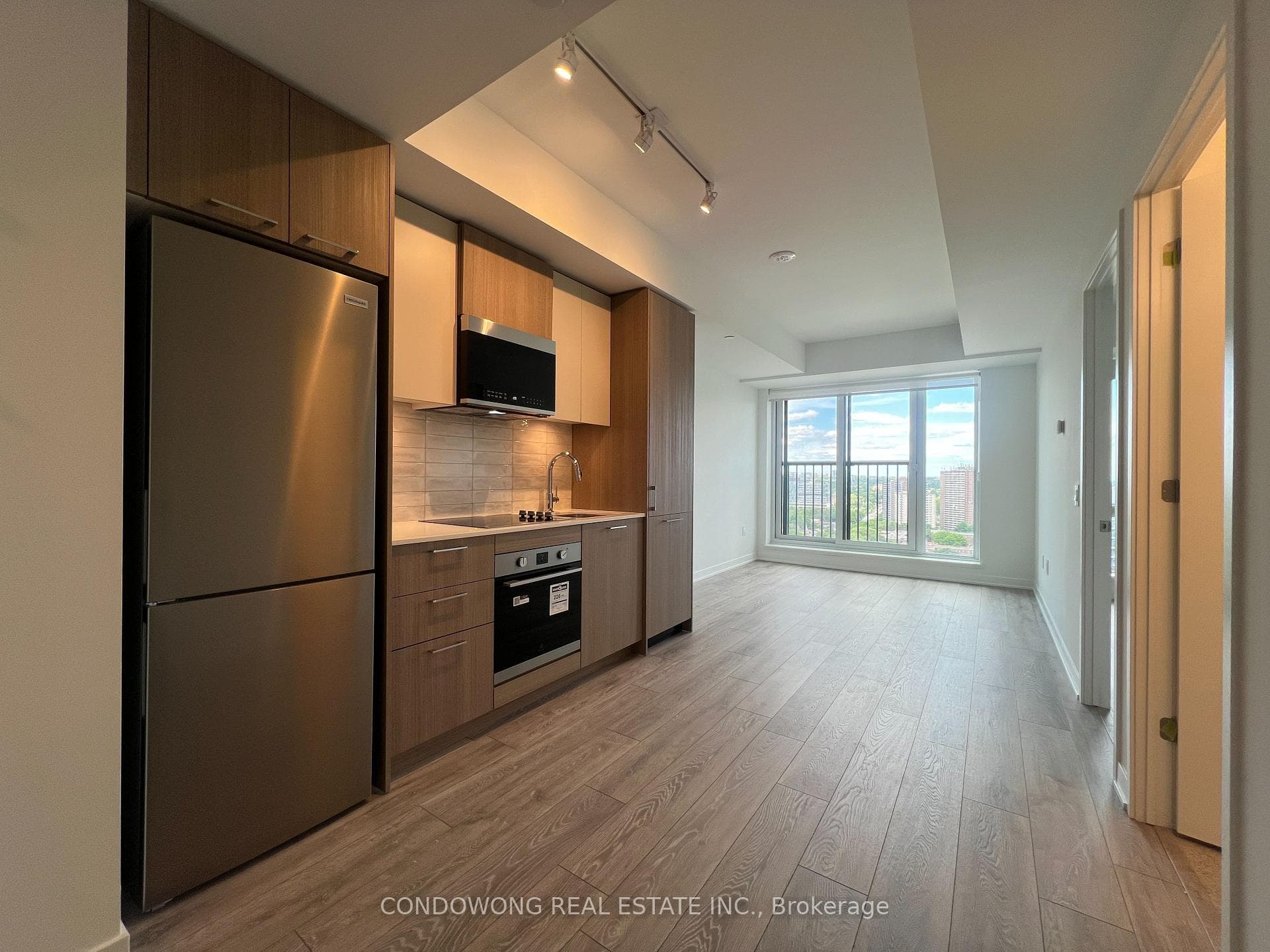 The whole unit is very bright and spacious