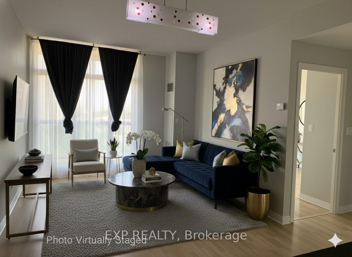 Bright Spacious Living Room (*Virtually Staged)