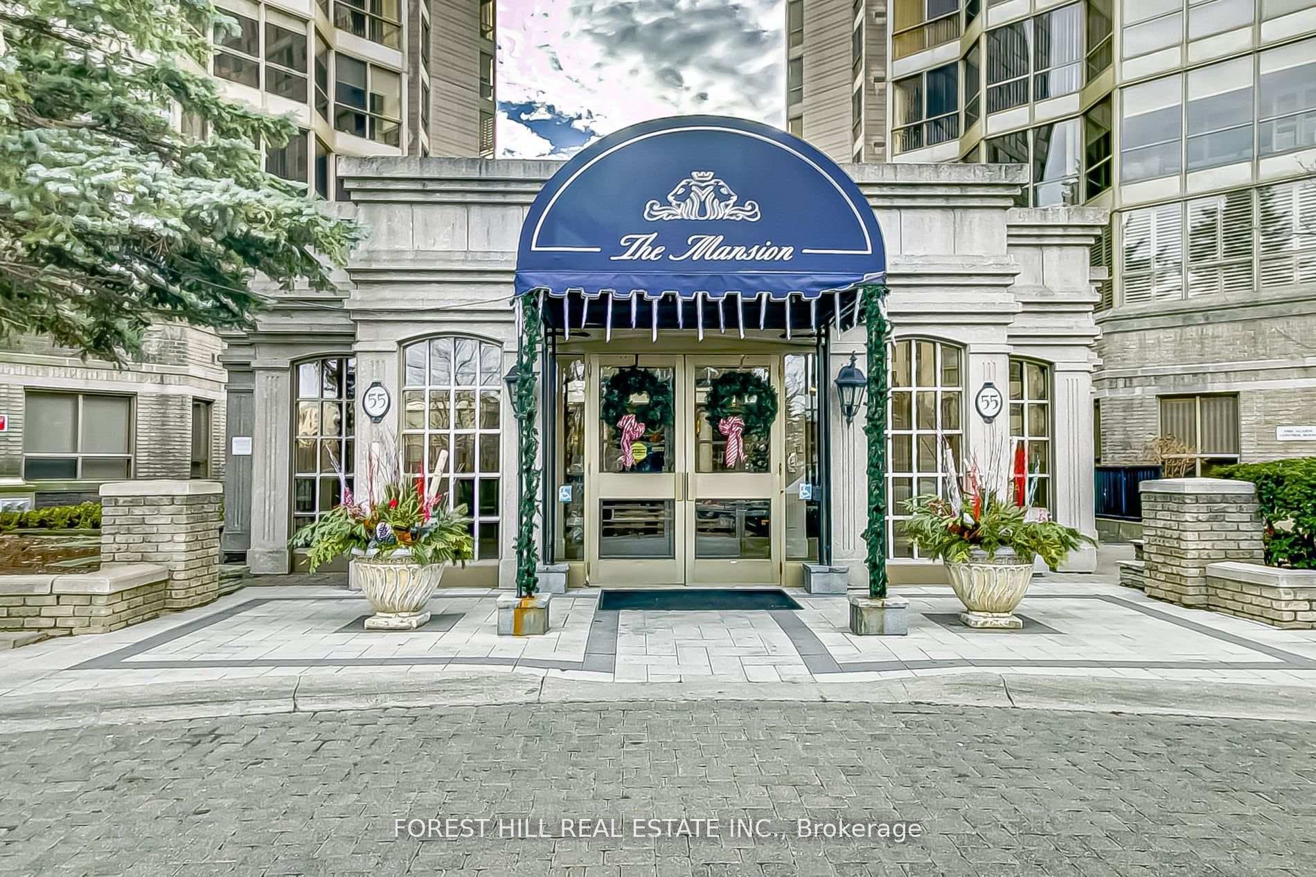 Entrance to The Mansion