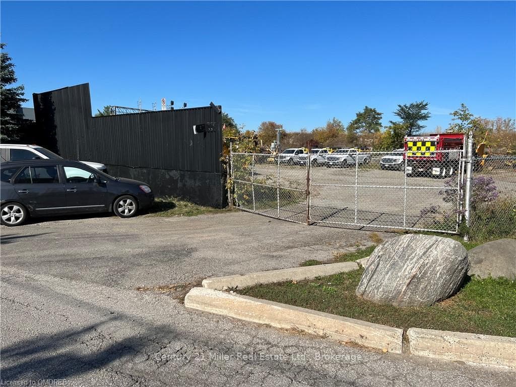 Gate for private tenant access.