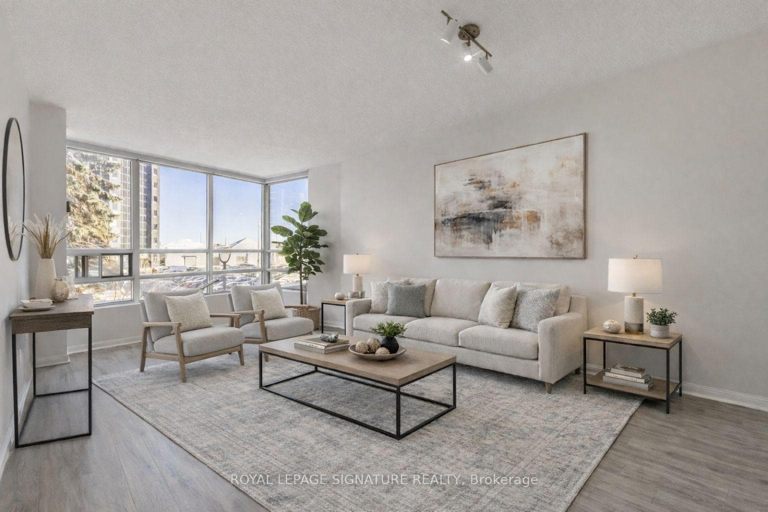 Living Room - Virtually Staged