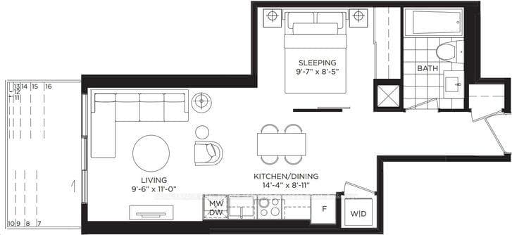 18 Maitland Terrace Unit 807, Toronto C08