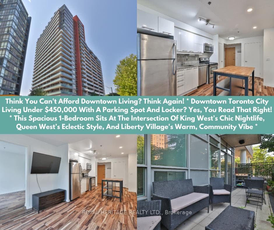 38 Joe Shuster Way Unit 104, High Park / Junction / Roncesvalles, ON M6K 0A5 - Photo 1