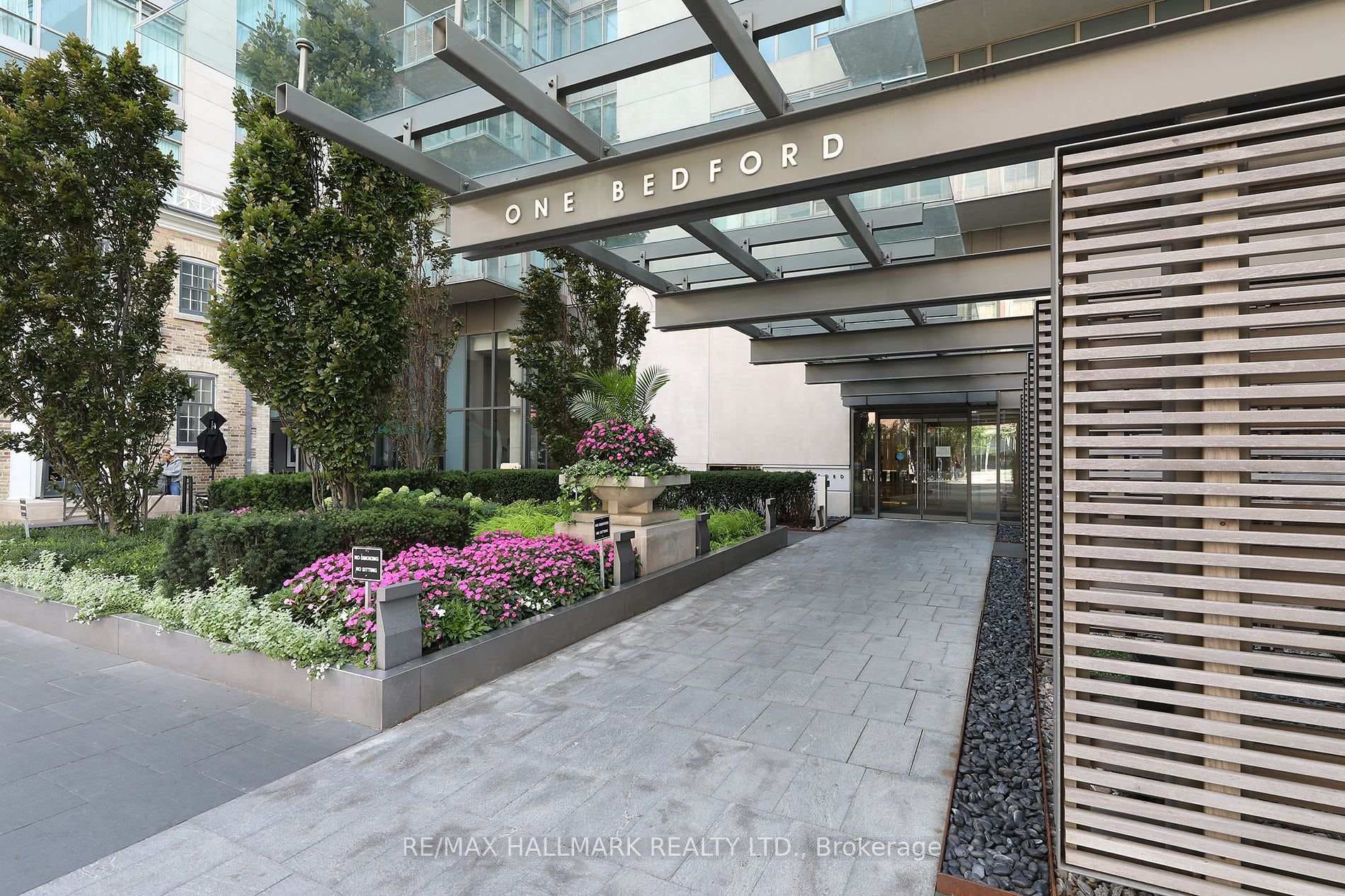 Walkway to the main entrance