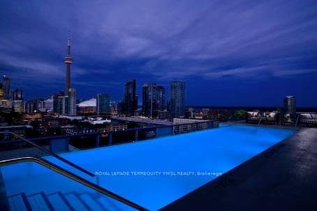 Rooftop pool