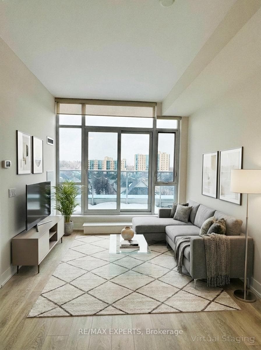 Virtually Staged Living Room