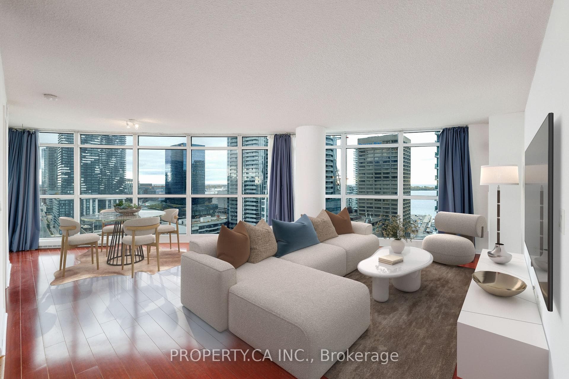 Living Room - Virtually Staged