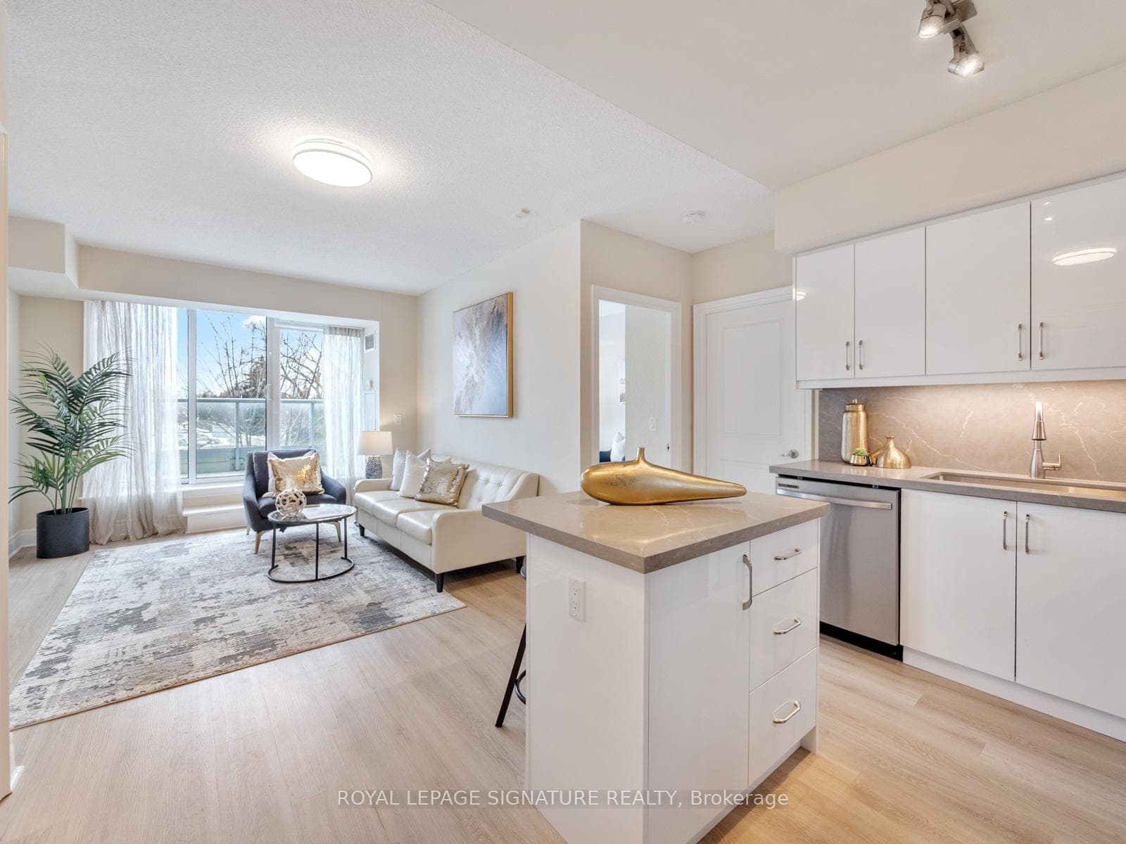 Modern Kitchen -2025 w/quatz Counter & Backsplash