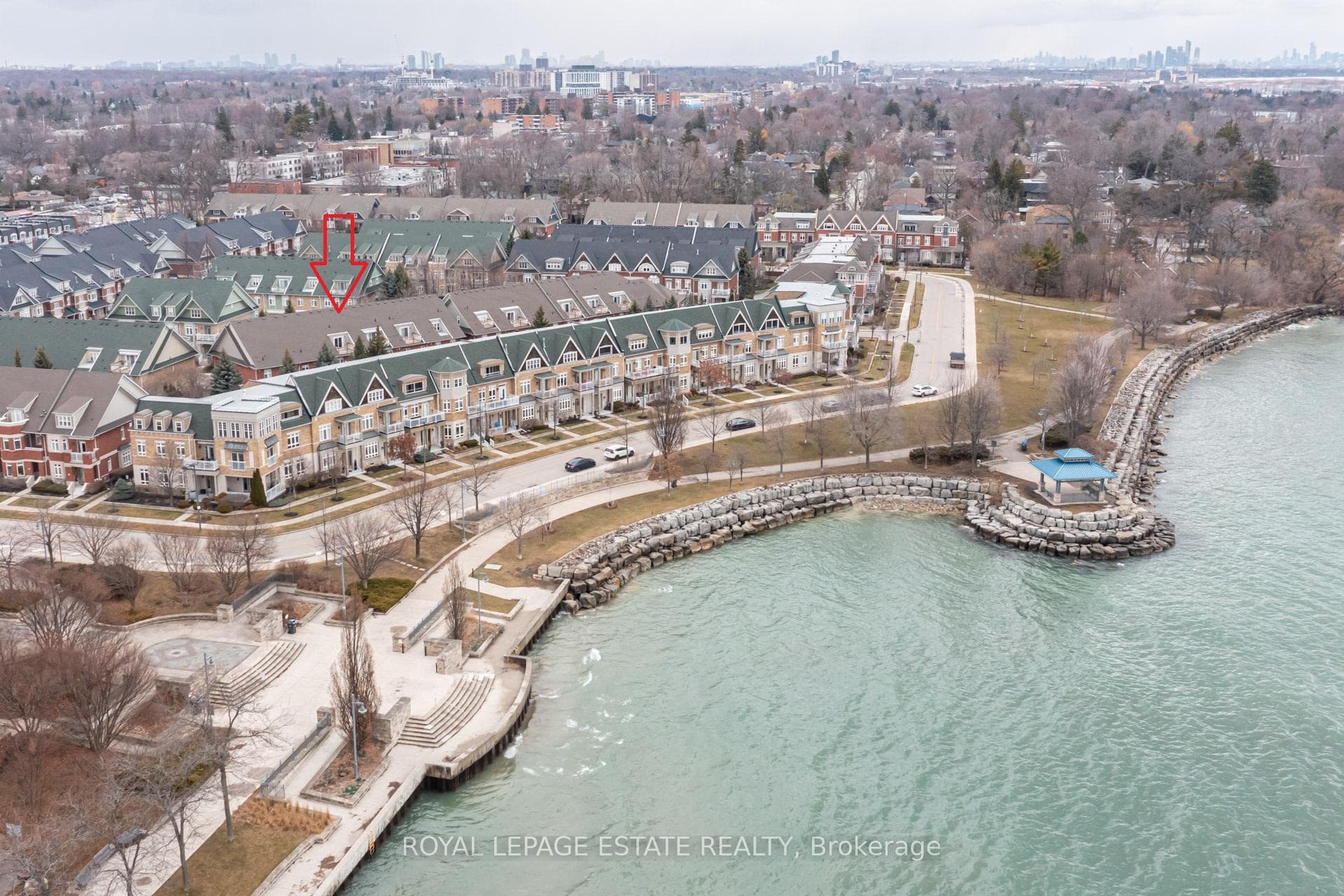 Overhead Tall Oaks Park