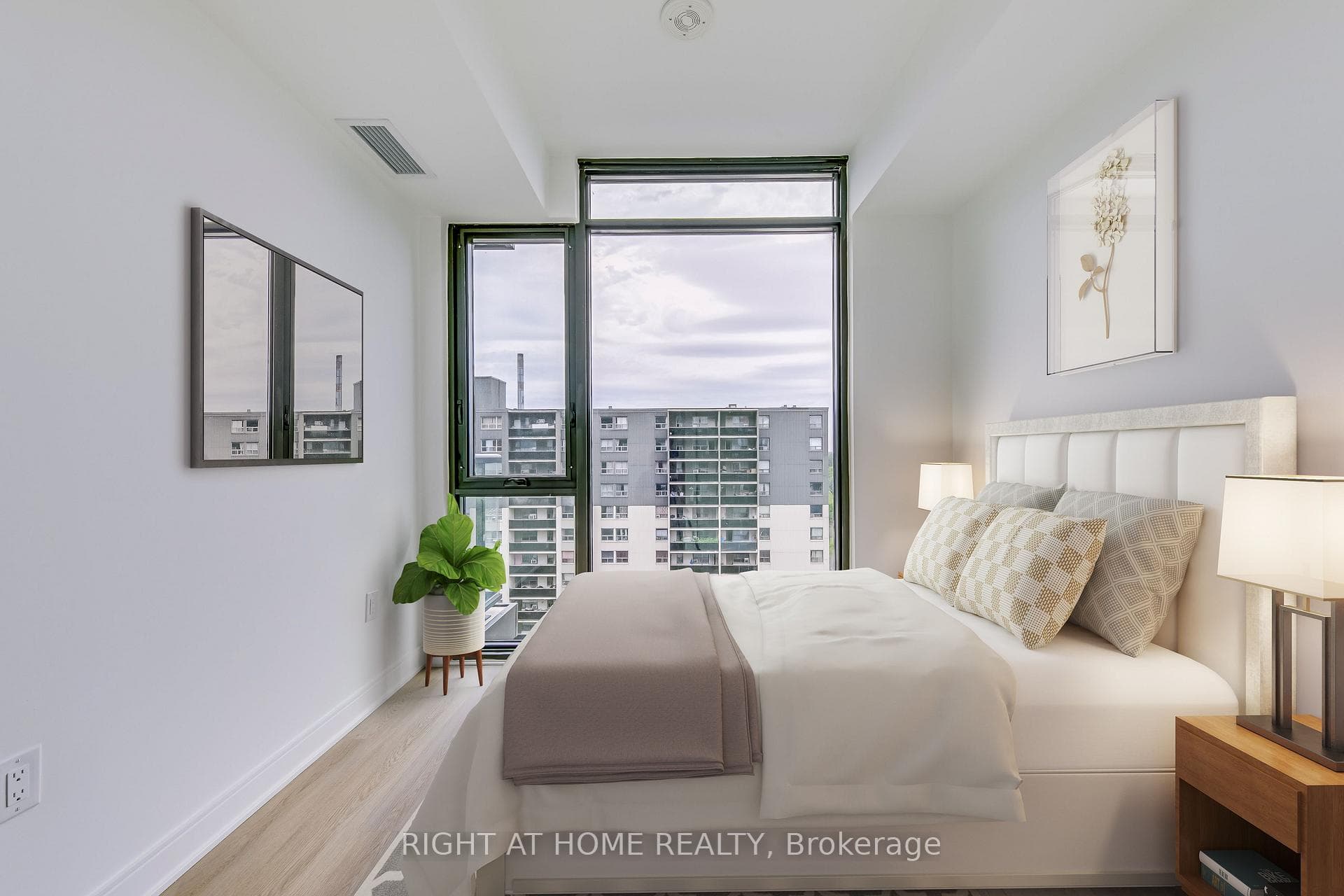 Virtually Staged Bedroom