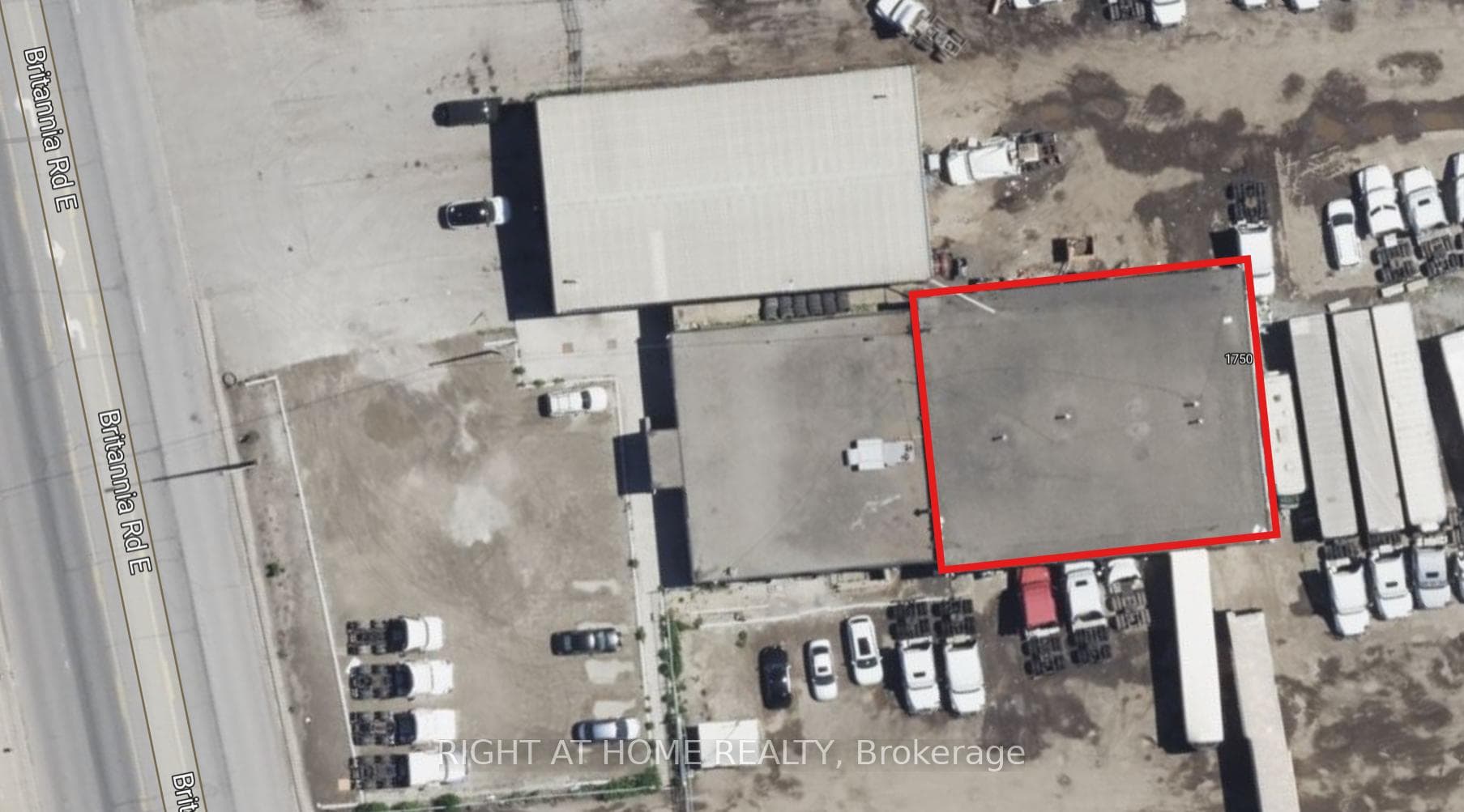 Bird Eye view of the property (Red marked up area)