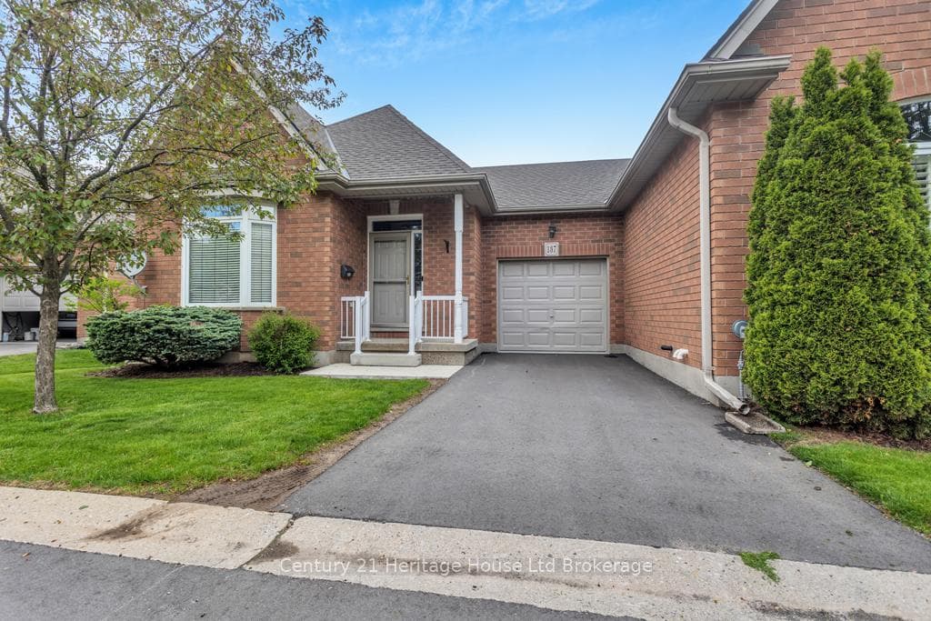 EXTERIOR FRONT, SINGLE ATTACHED GARAGE