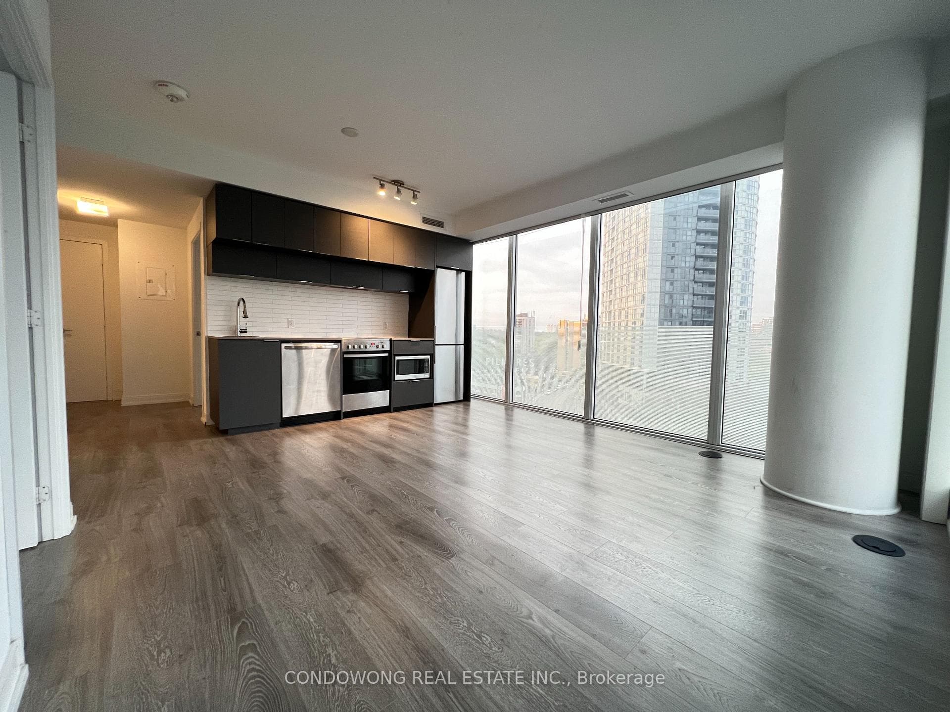 The whole unit is very bright and spacious
