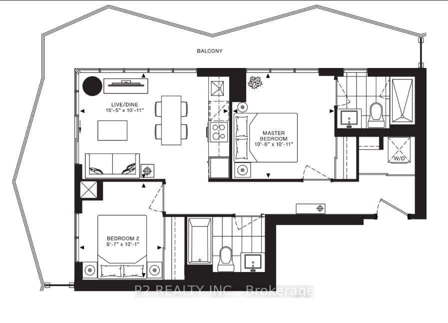 36 Zorra Street Unit 3403, Etobicoke (Islington / Rexdale), ON M8Z 0G5 - Photo 1