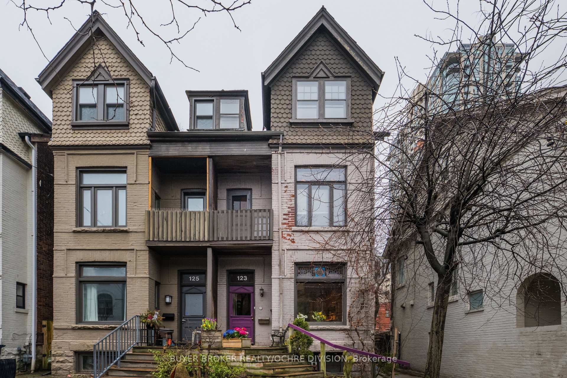 Masonry Stone Heritage Semi-detached home