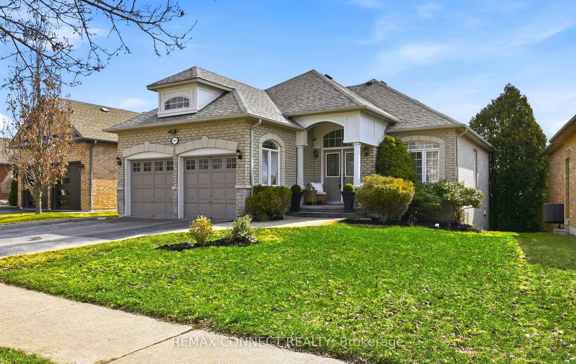 All brick detached bungalow.