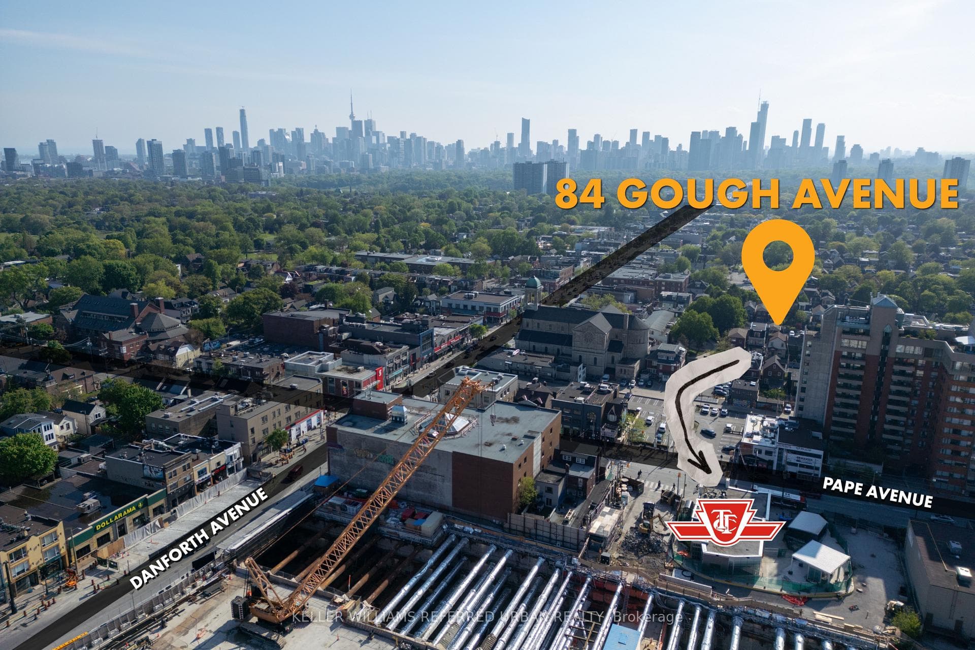 Danforth and Pape, Jackman and Riverdale schools