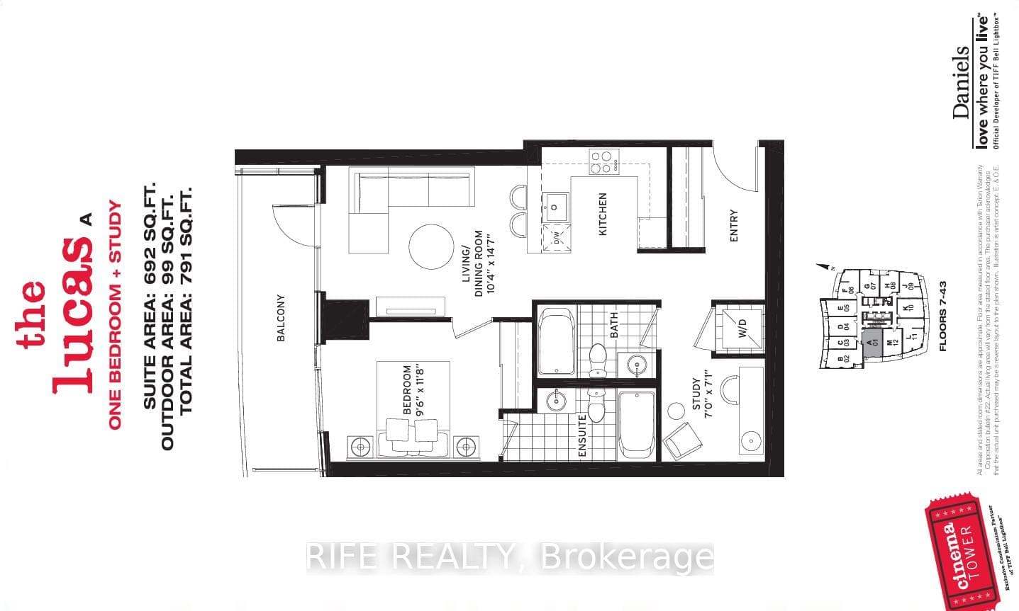 21 Widmer Street Unit 2701, Toronto C01