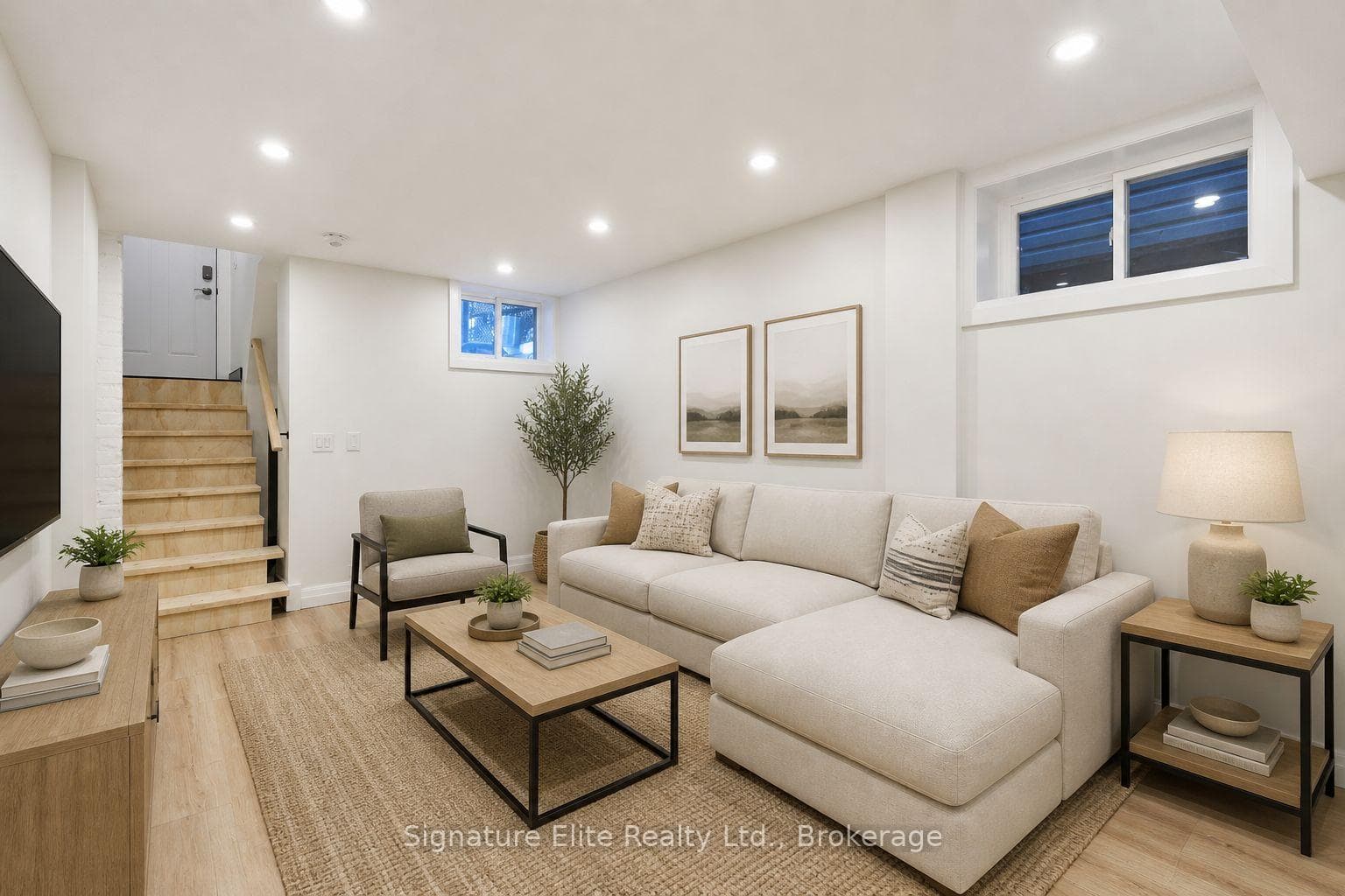 Living Room - Virtually Staged