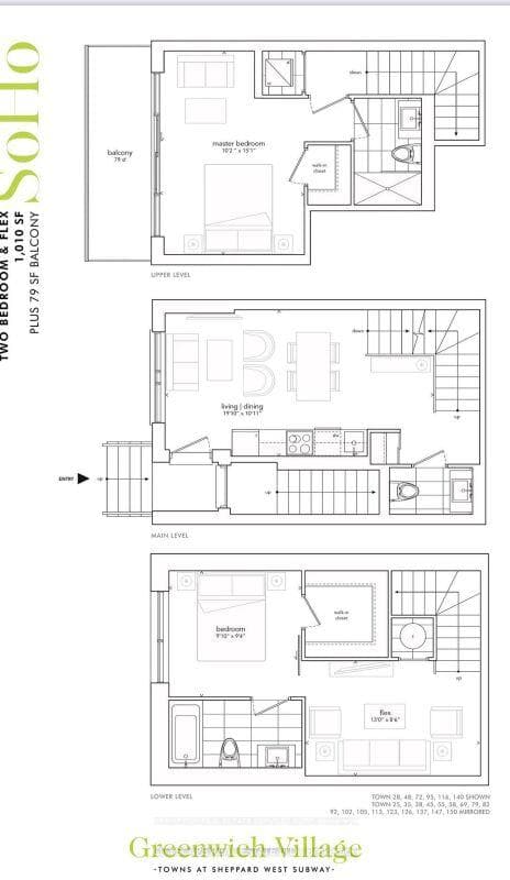 861 Sheppard Avenue Unit TH7, North York (Bathurst Manor / Clanton Park), ON M3H 0E9 - Photo 1