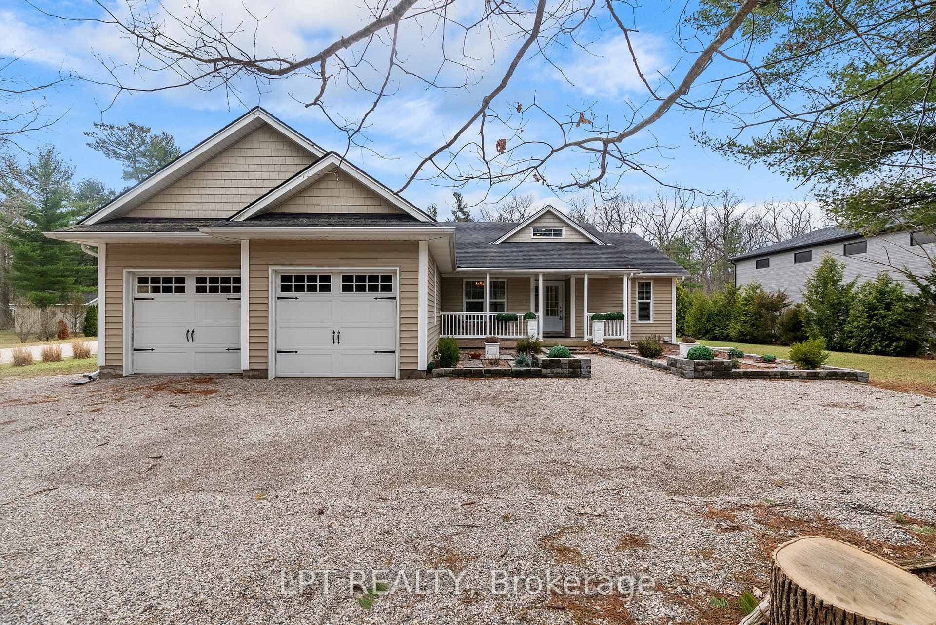 Lots of parking space.