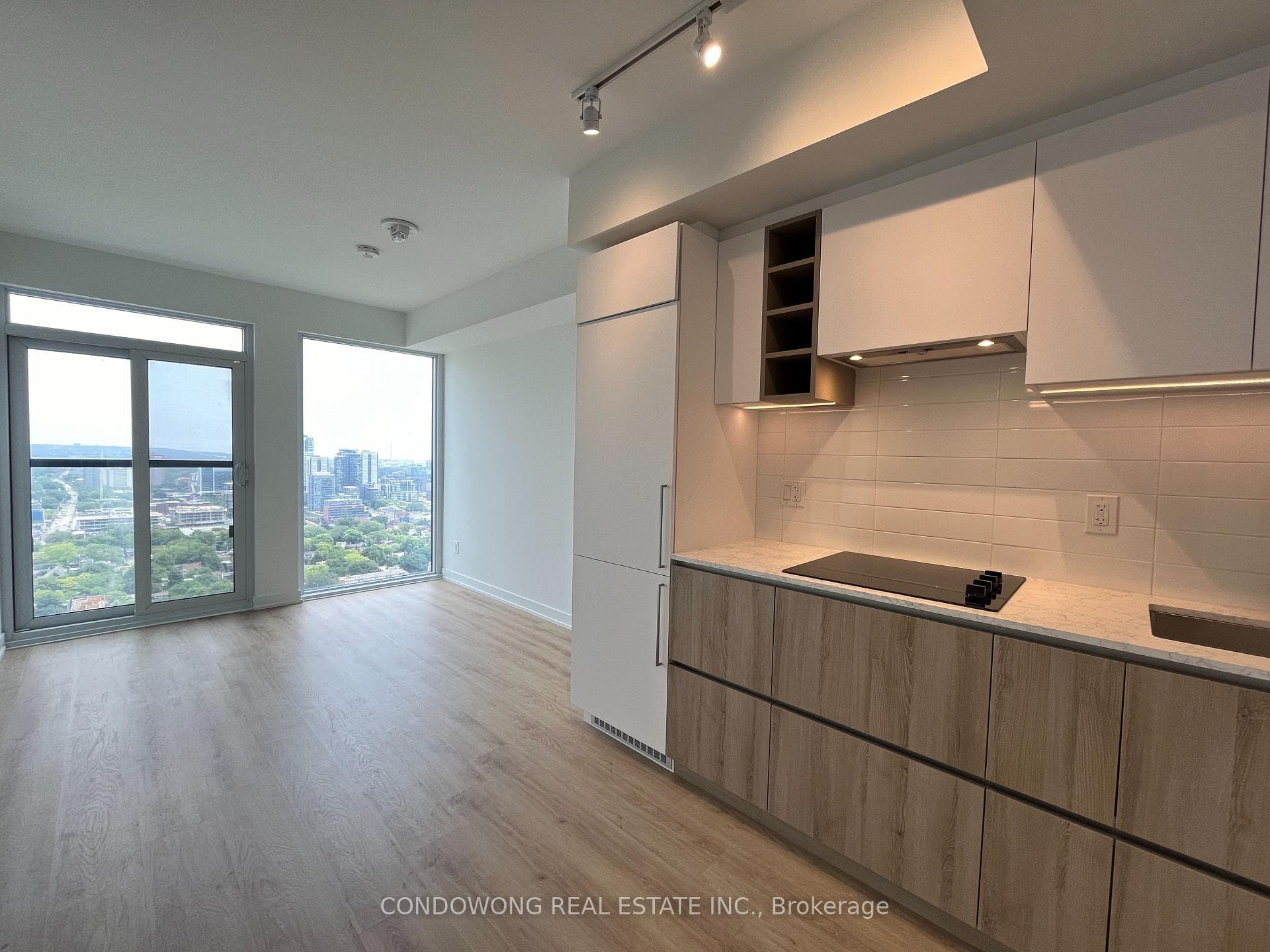 The whole unit is very bright and spacious