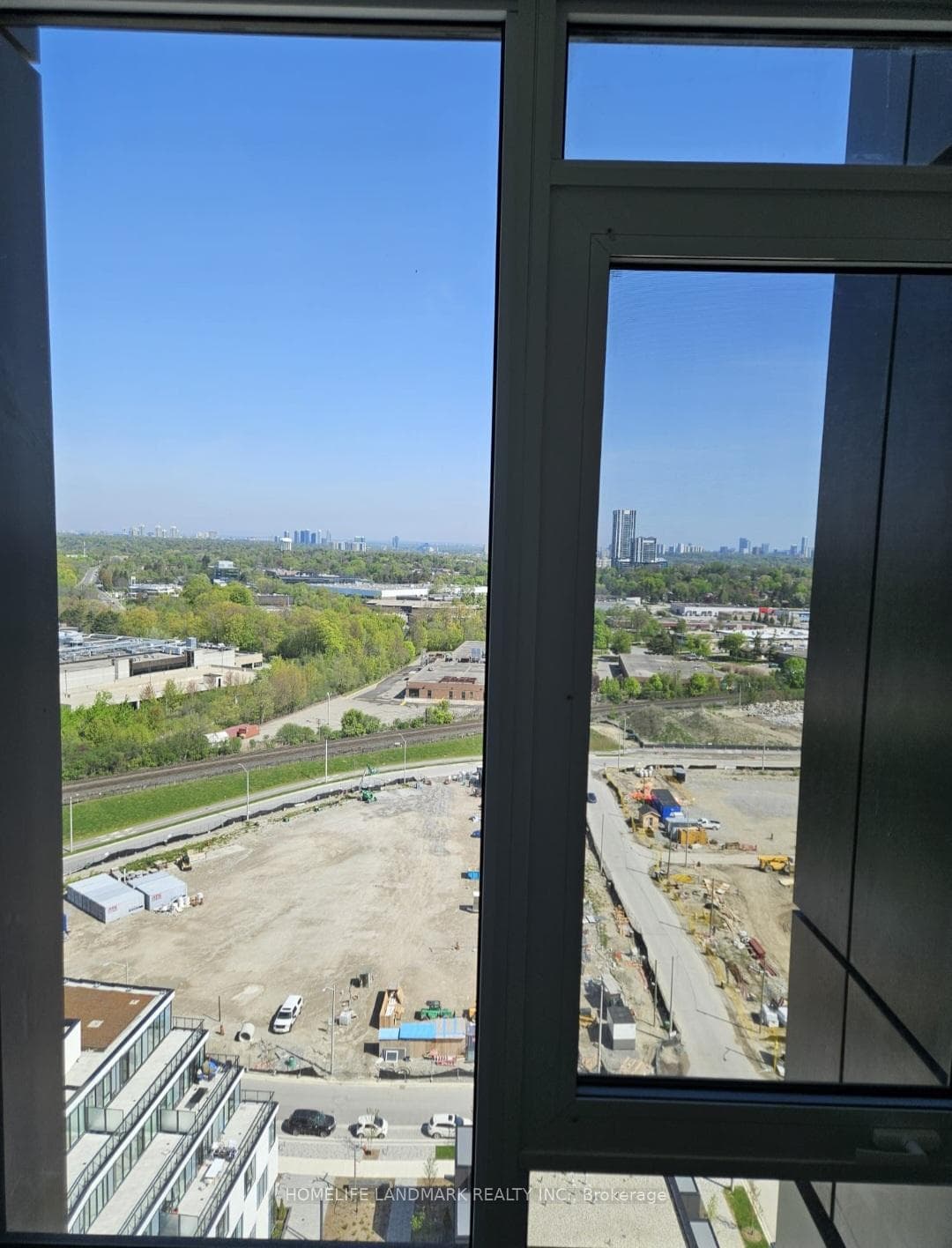 Unobstructed View from Living Room