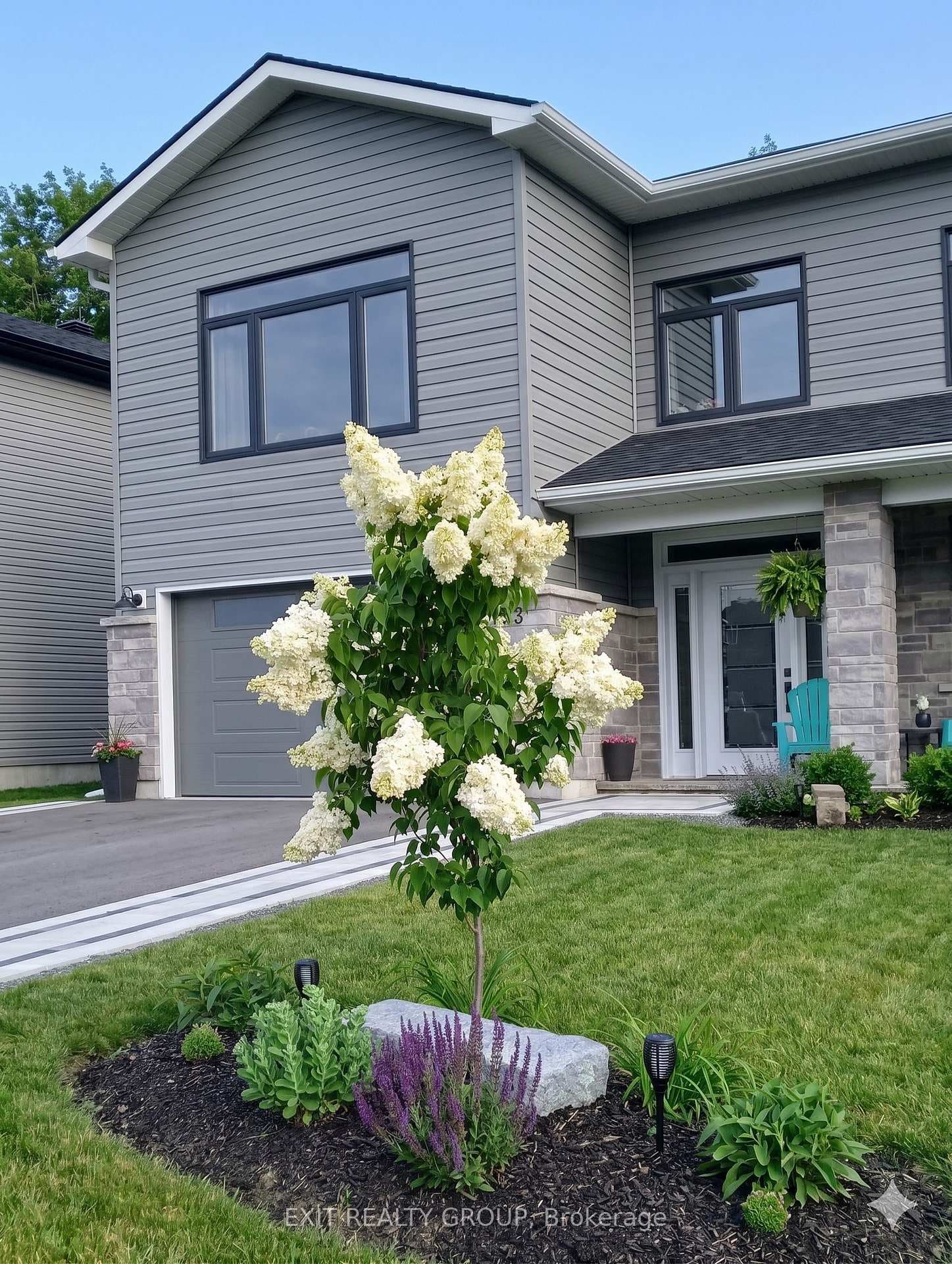 Photo edited to show tree in full bloom