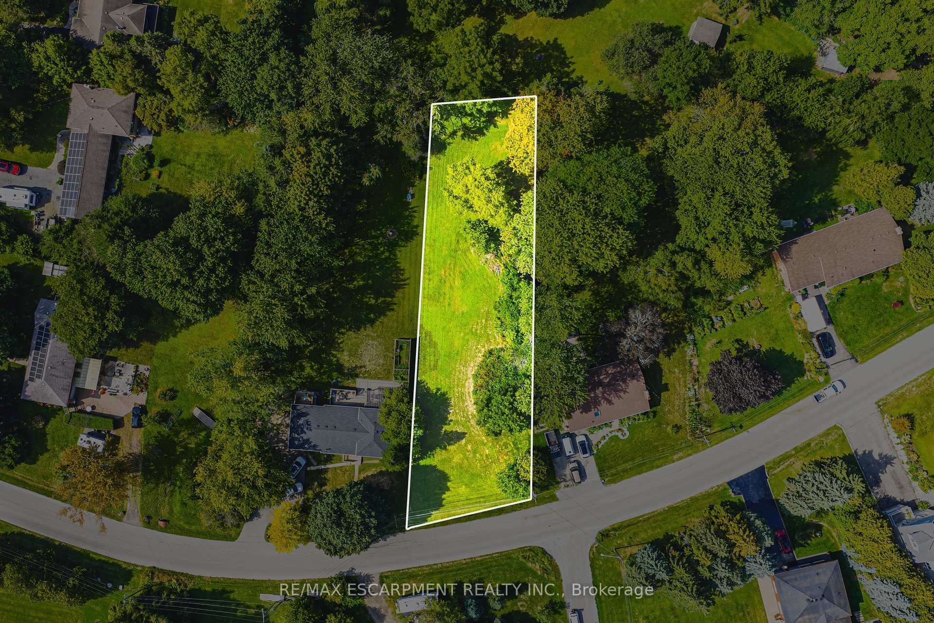 Just shy of 1/2 an acre, ready for your new home.