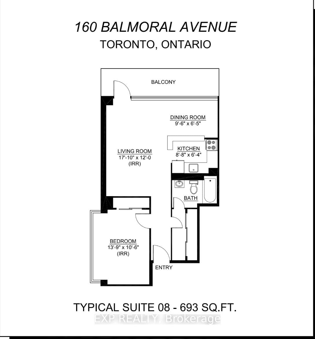 160 Balmoral Avenue Unit 908, Annex / Yorkville / Summerhill, ON M4V 1J7 - Photo 1