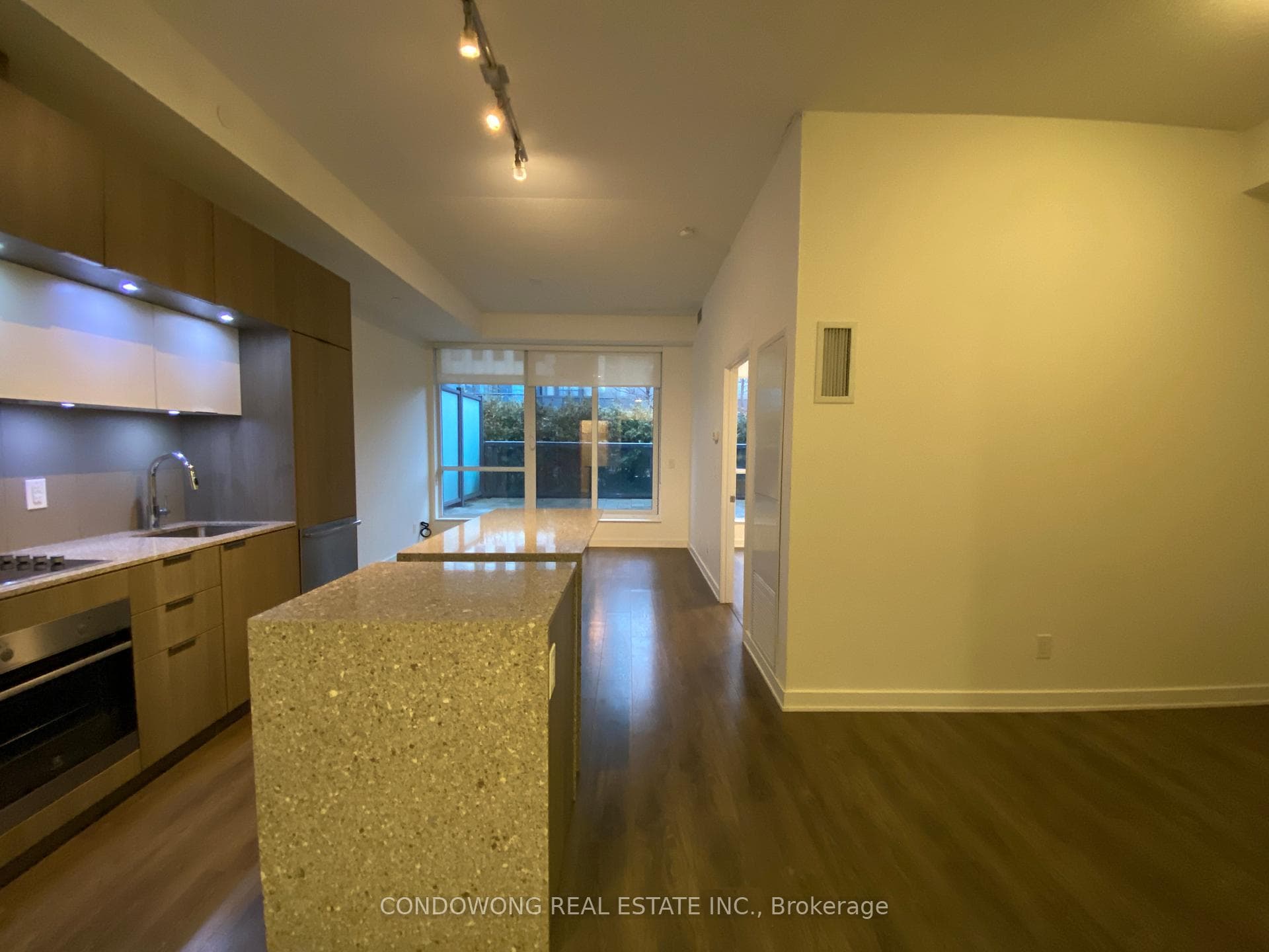 The whole unit is very bright and spacious