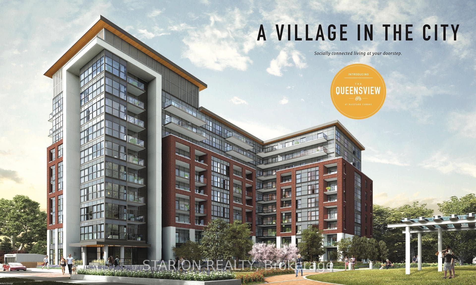 25 Neighbourhood Lane Unit 513, Corso Italia / Dufferin Grove, ON M8Y 0C4 - Photo 1