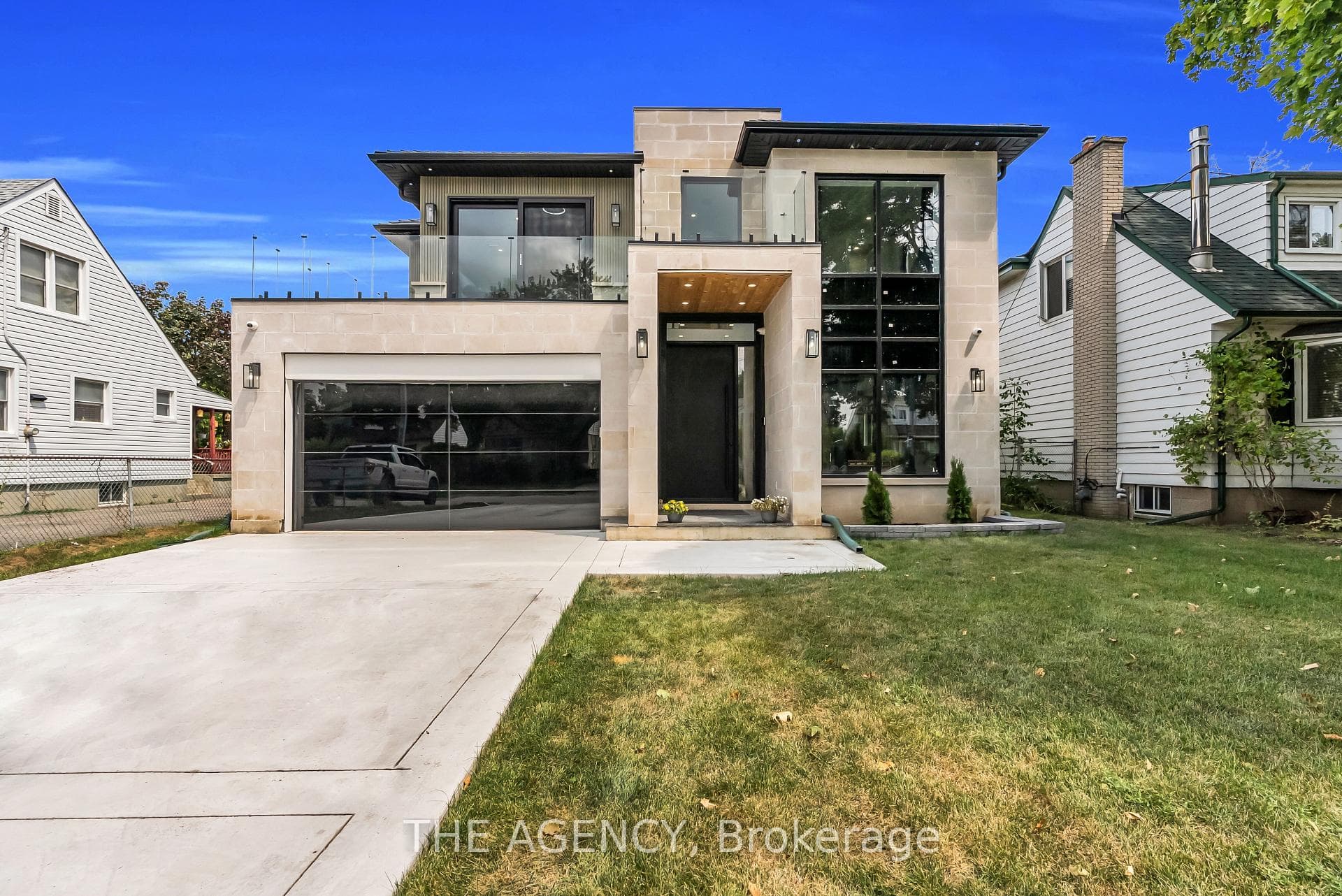 Front Elevation. Natural Indiana Limestone