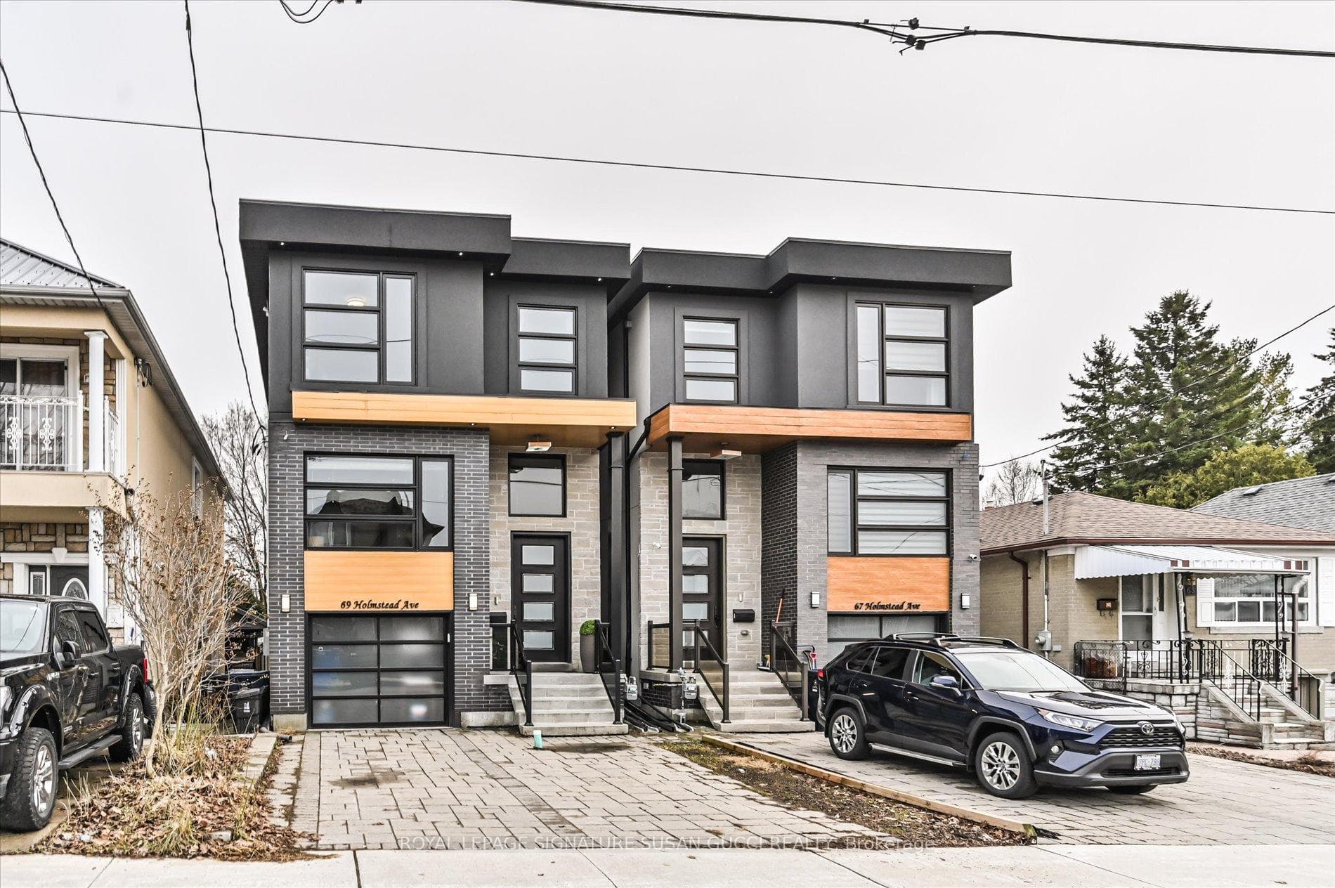 Refined contemporary style: w warm, inviting feel