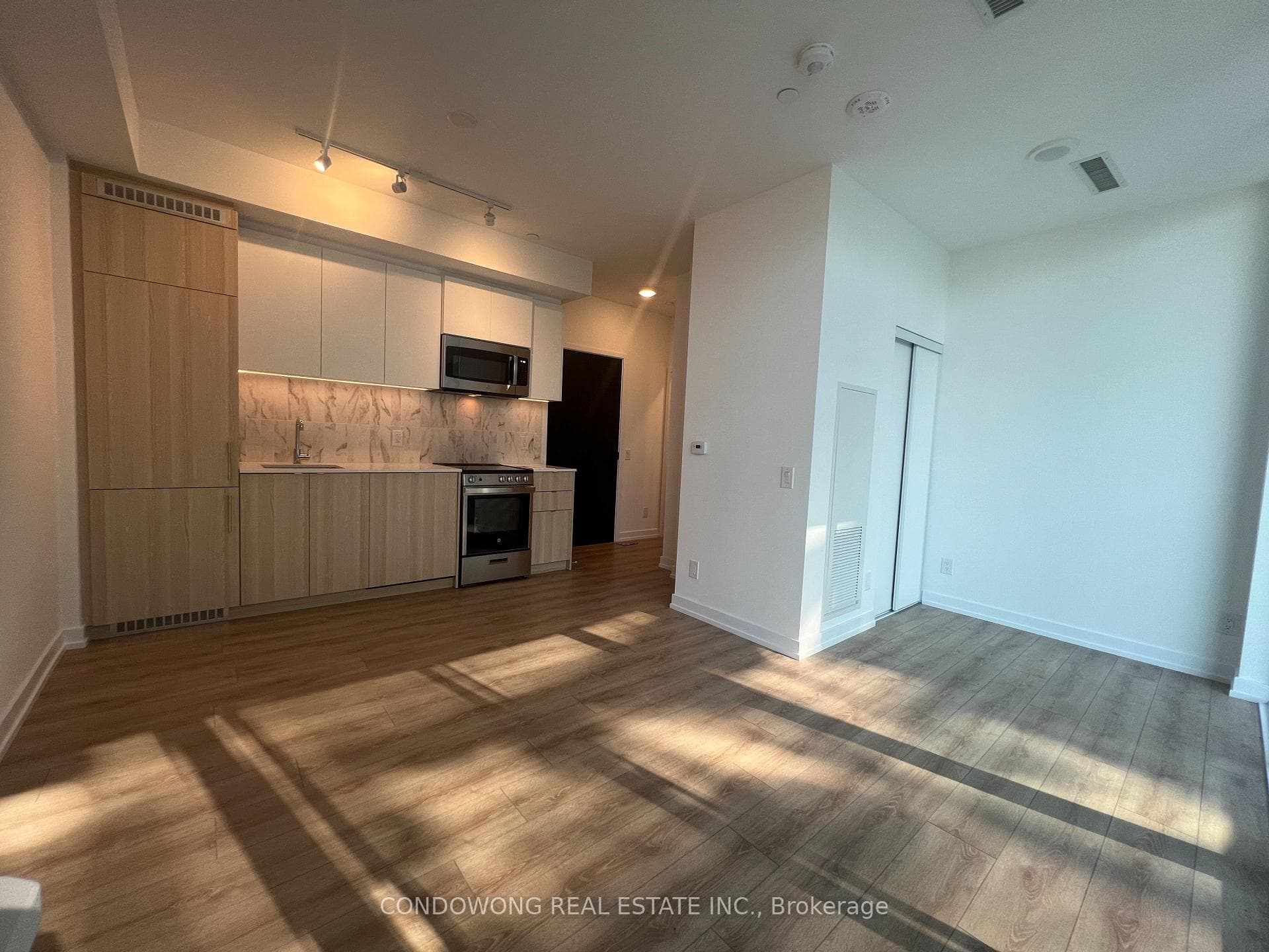 The whole unit is very bright and spacious