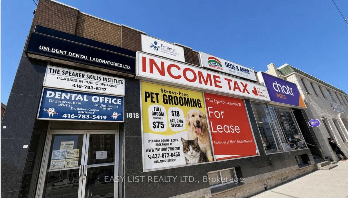 1818 Eglinton Avenue Unit 4, Toronto W04