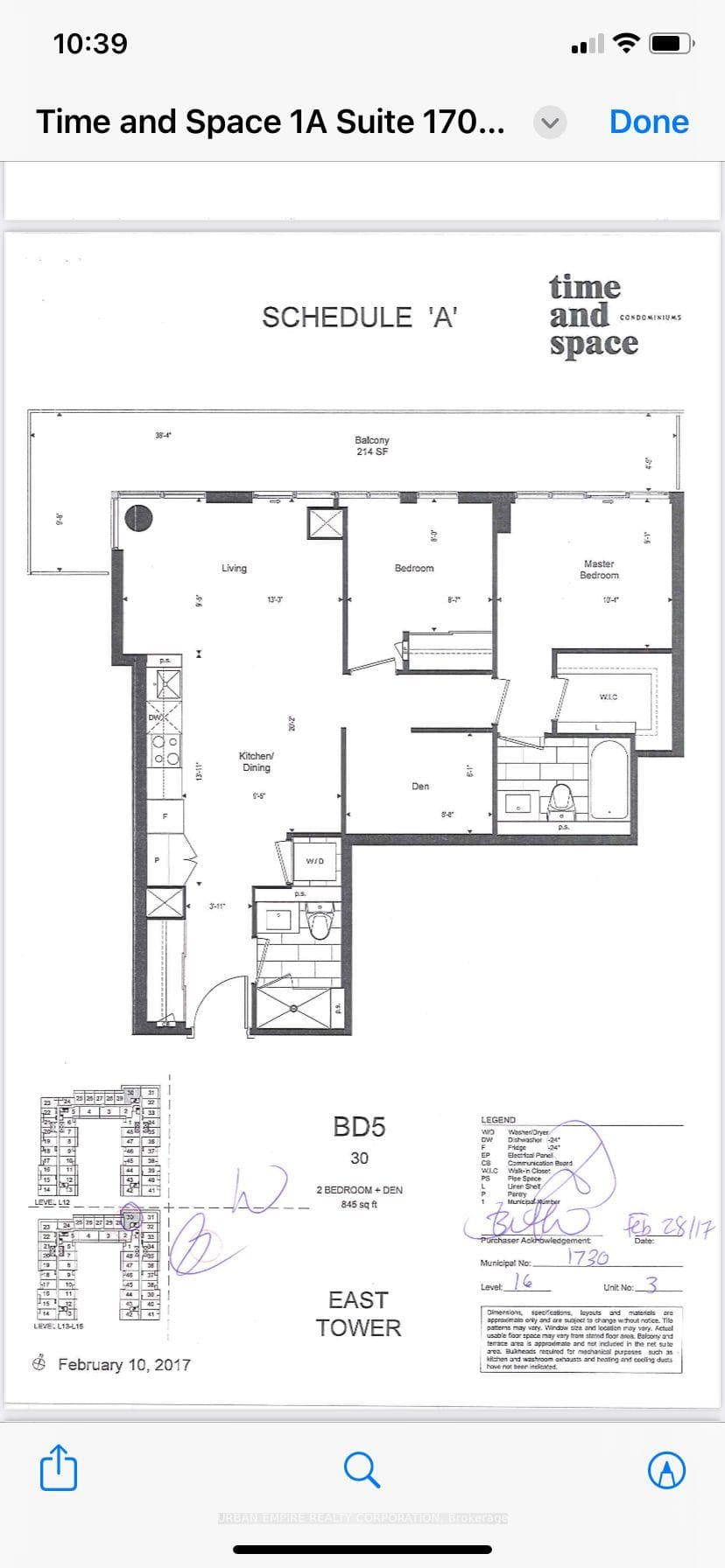 70 Princess Street Unit 1701, Toronto C08