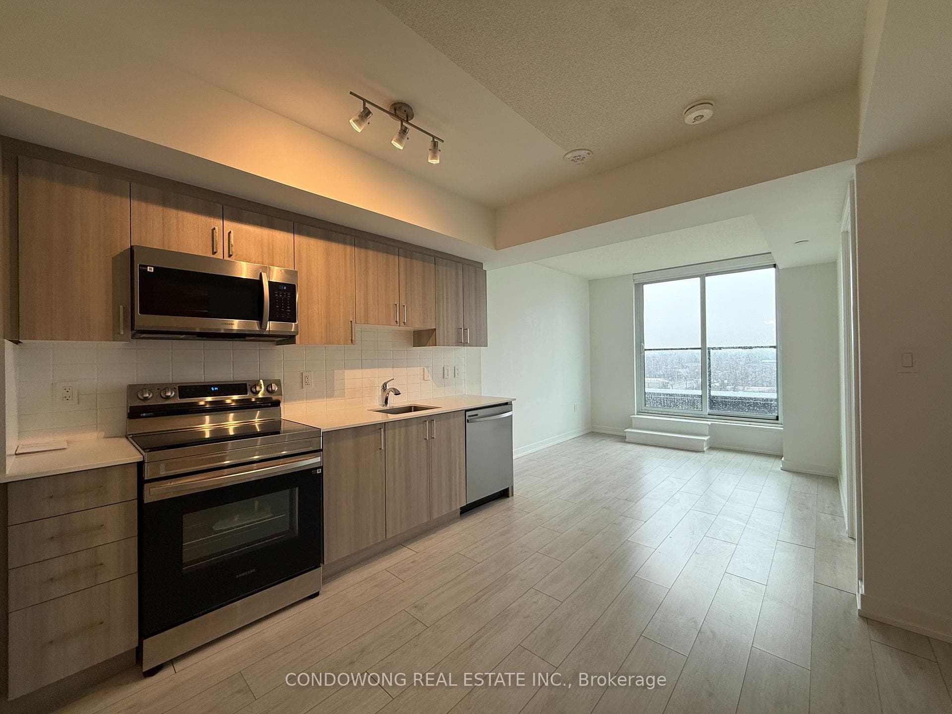 The whole unit is very bright and spacious