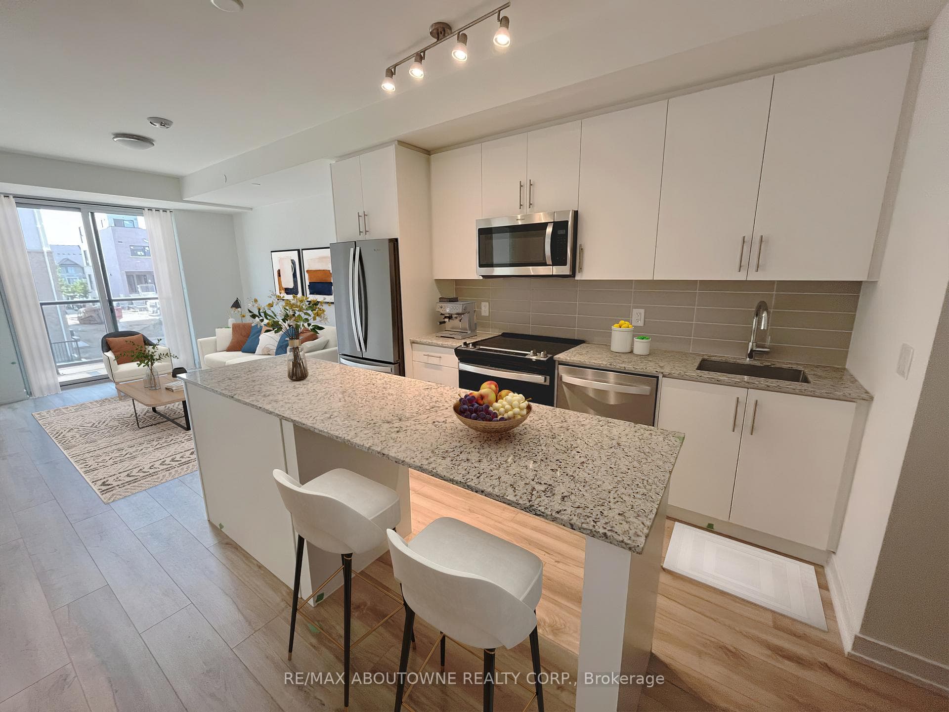 Kitchen Area - V staged