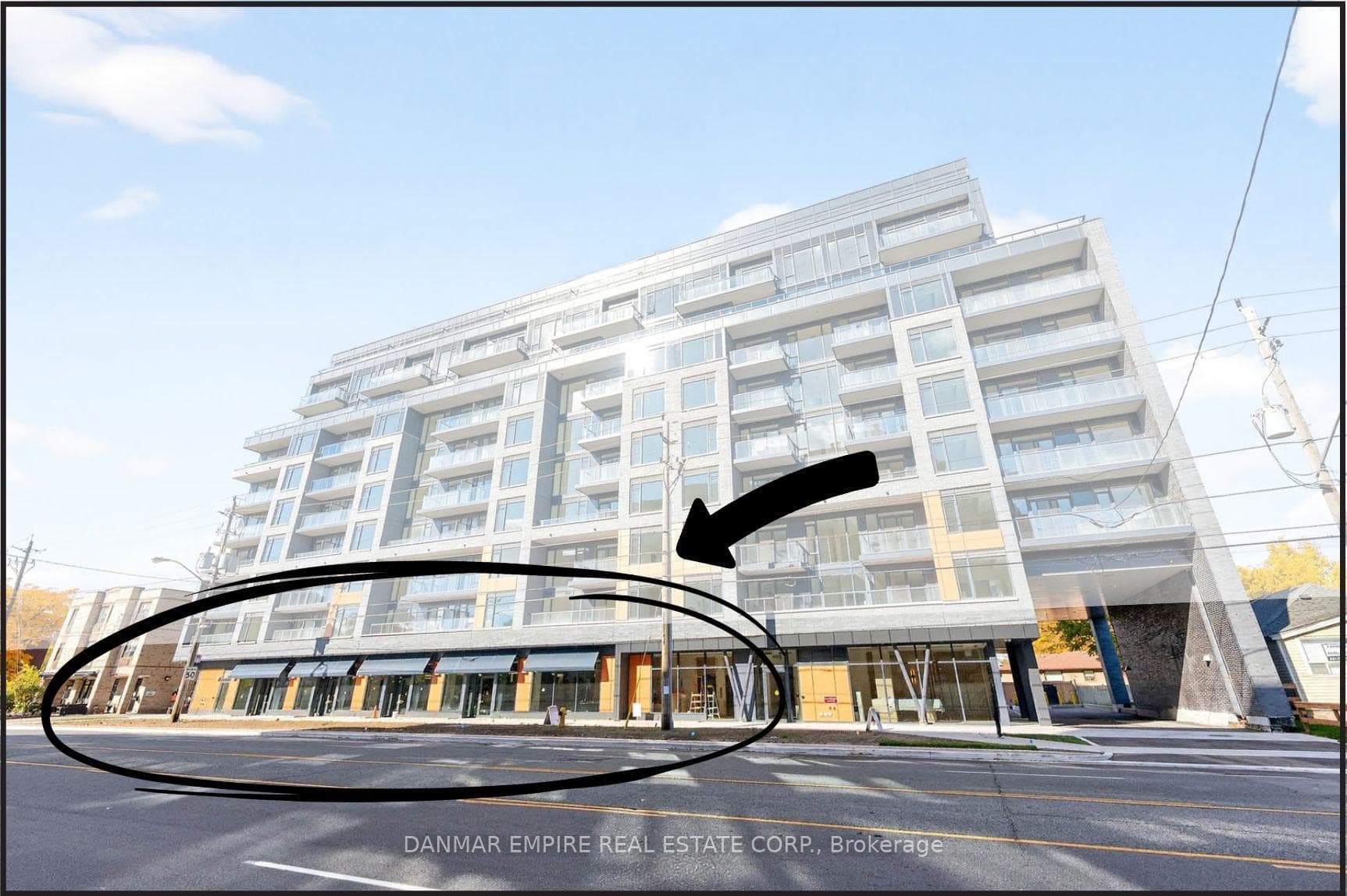 Street-View Main Floor Commercial / Retail