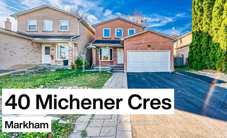 40 Michener Crescent, Markham, ON L3P 6Z4 - Photo 1