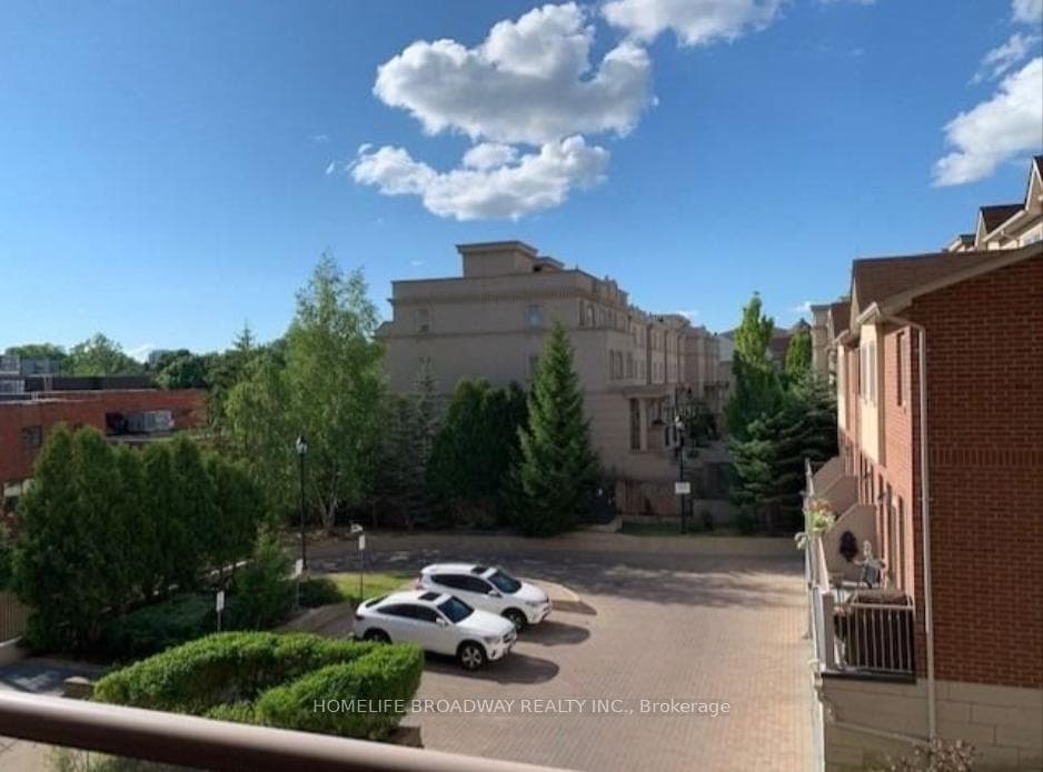 Balcony View Facing Townhouses