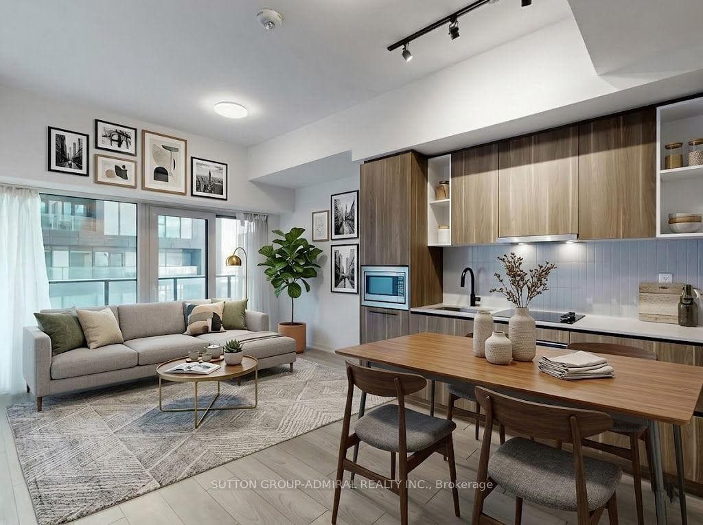 Living- Dining- Kitchen- Virtually staged