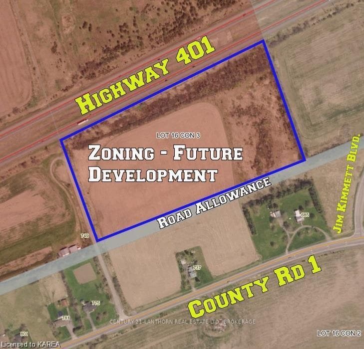 PT LT16 JIM KIMMETT Boulevard, Greater Napanee, ON K7R 3L1 - Photo 1