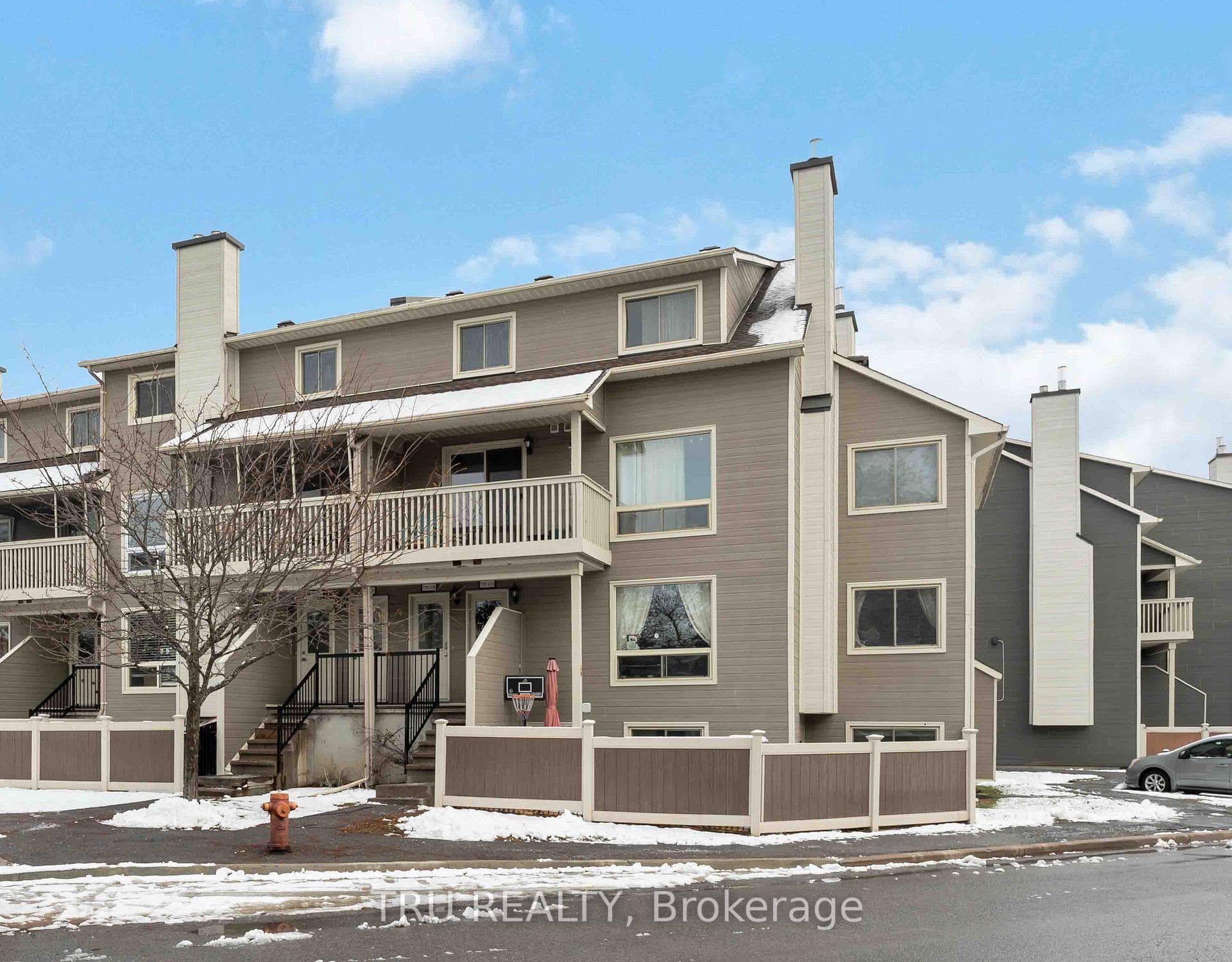 Located in a quiet nook of the complex