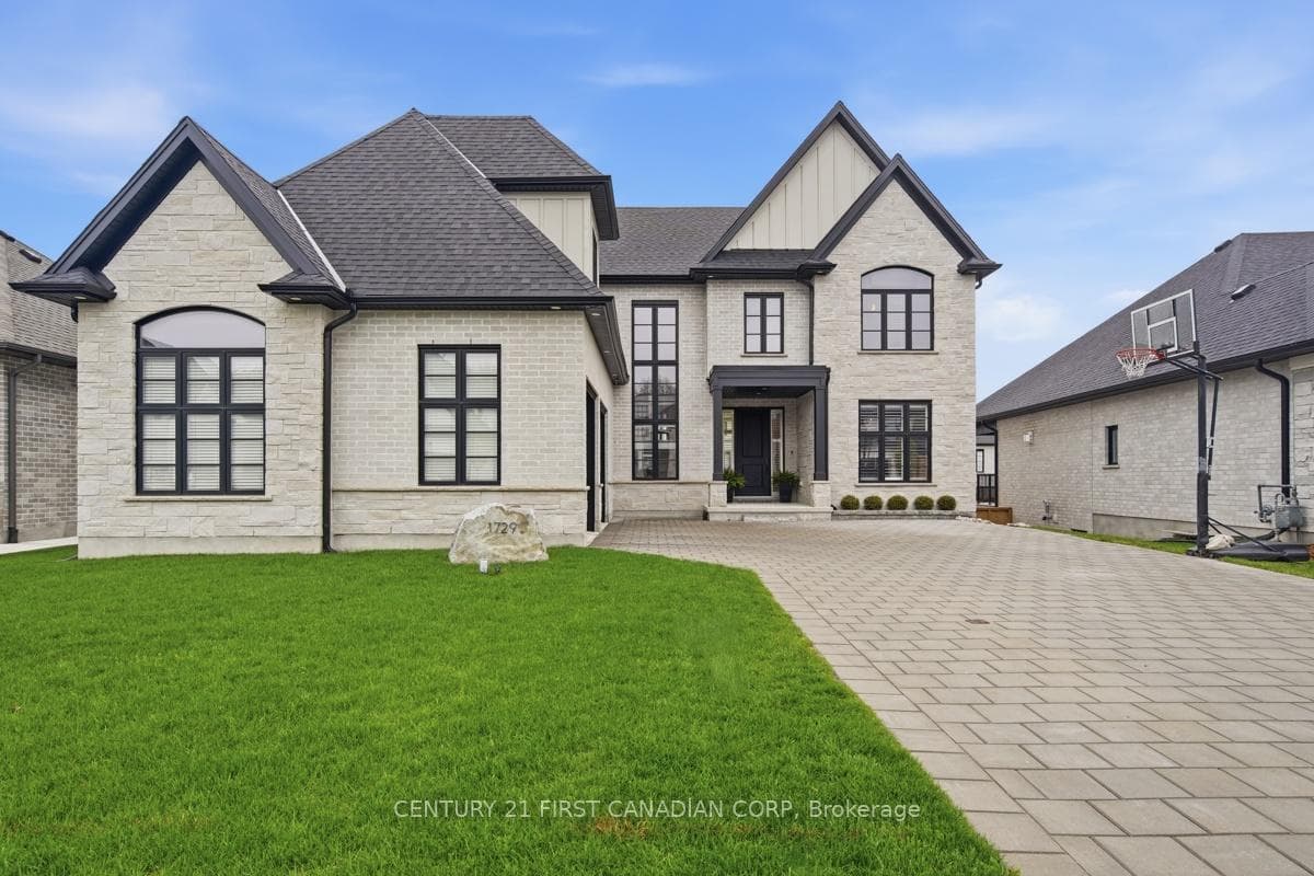 Gorgeous stone brick exterior