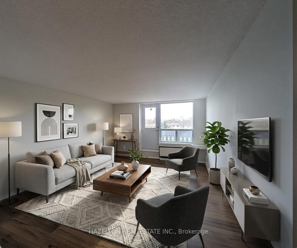 Virtually Staged Living Room