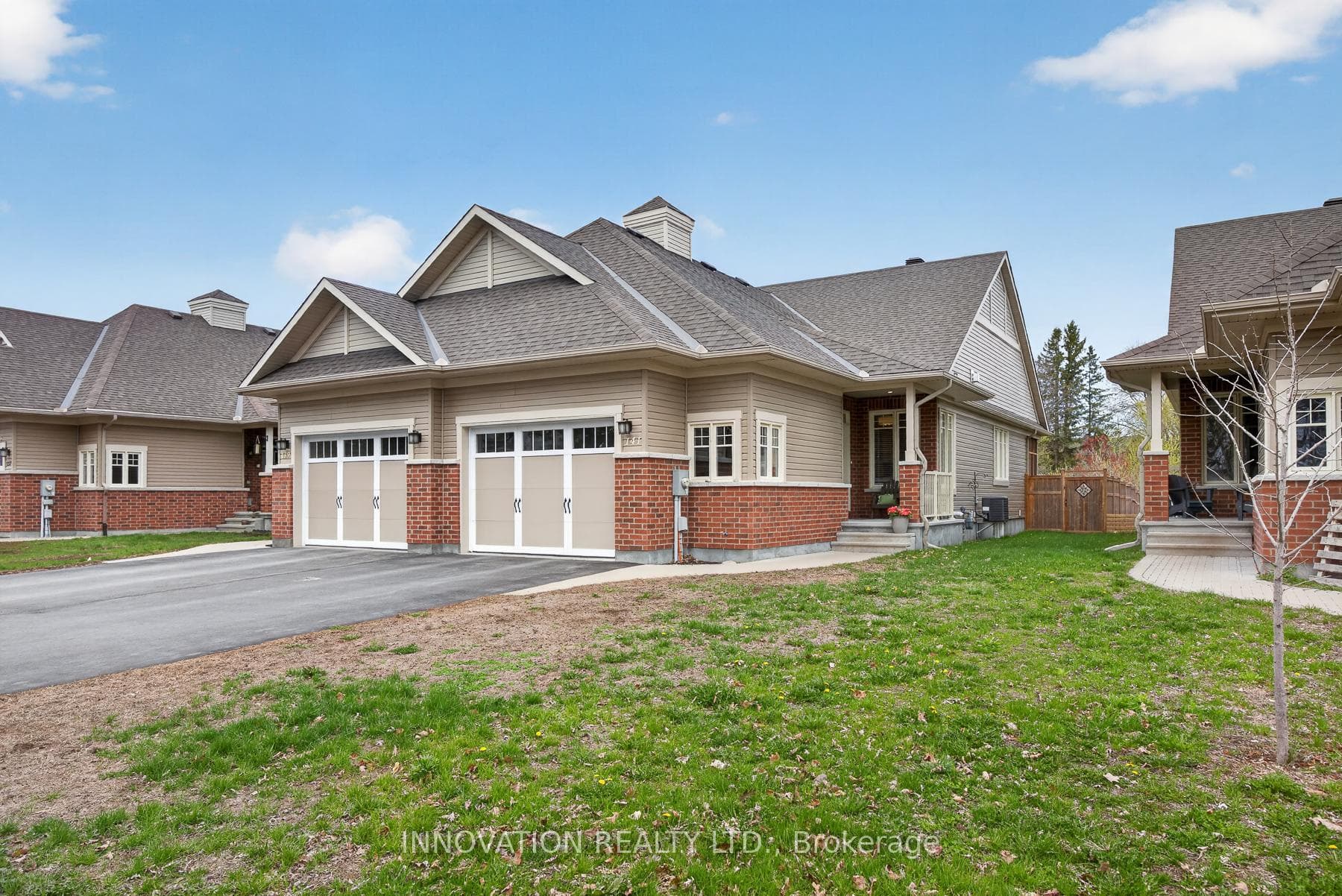 Semi-detached, like new bungalow built in 2019.