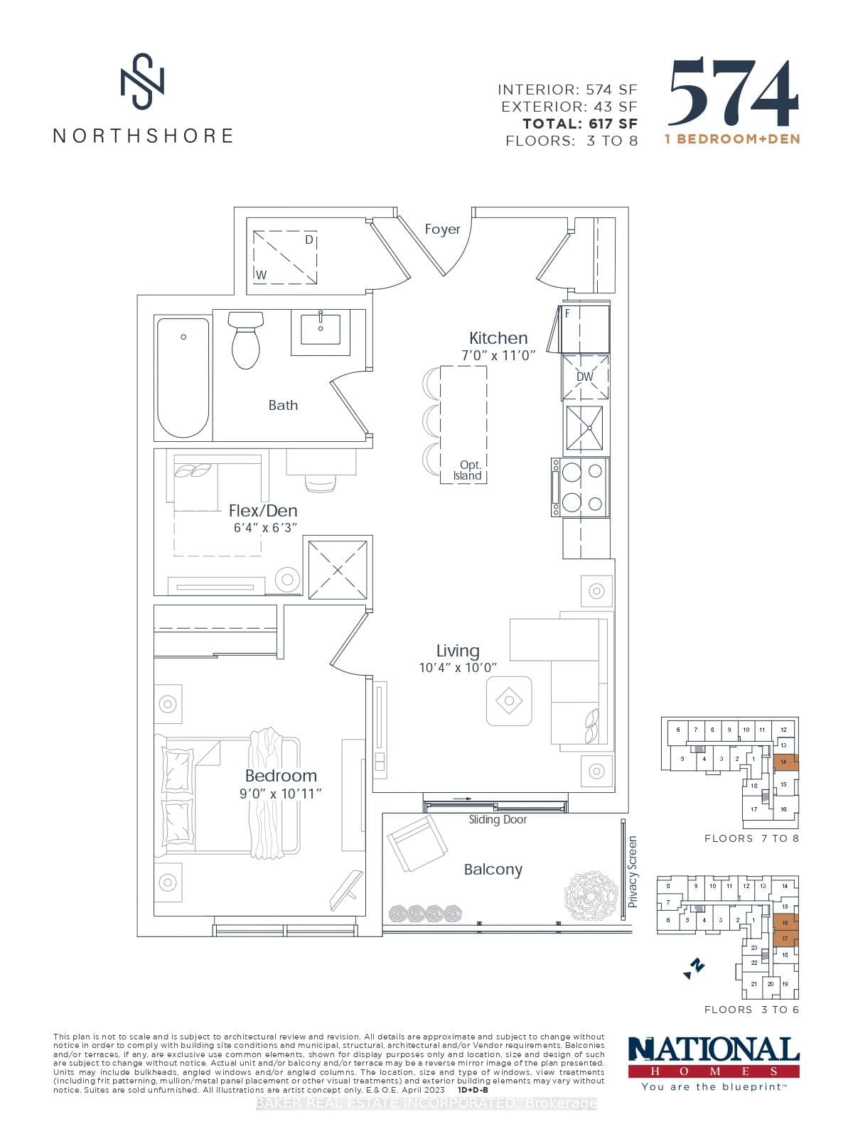 Unit 316 Floor plan